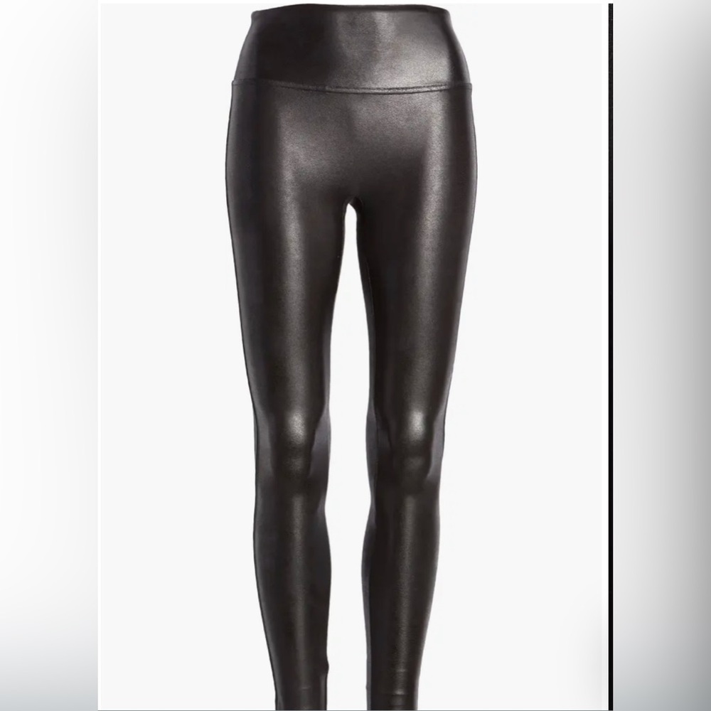 SPANX Faux Leather Leggings